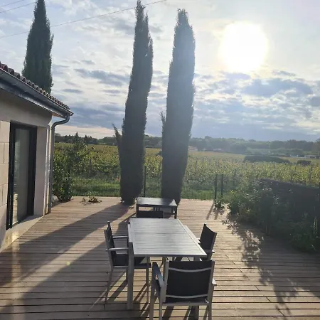 Au Coeur Des Vignes, Jacuzzi Et Sauna Prives * Pujols-sur-Ciron