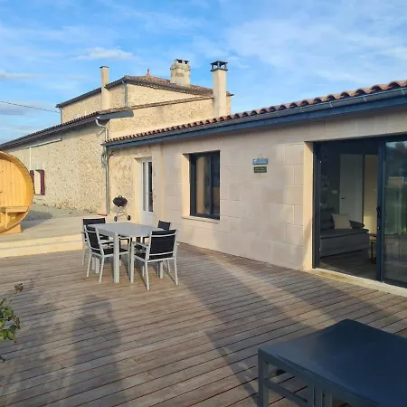 Au Coeur Des Vignes, Jacuzzi Et Sauna Prives Ferienhaus