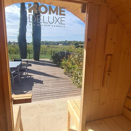 Au Coeur Des Vignes, Jacuzzi Et Sauna Prives Ferienhaus Pujols-sur-Ciron