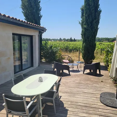 Ferienhaus Au Coeur Des Vignes, Jacuzzi Et Sauna Prives Pujols-sur-Ciron